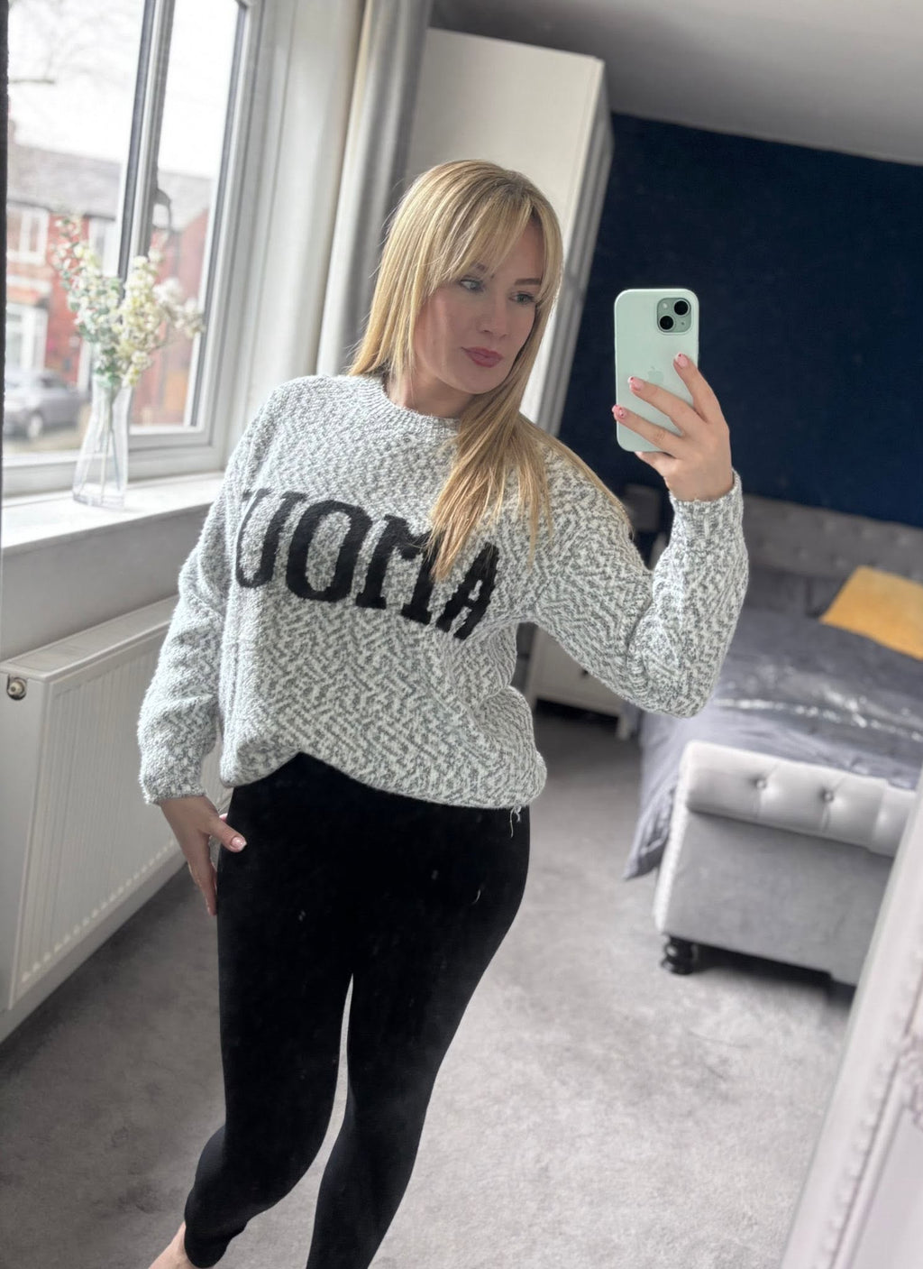 Amour Speckled jumper