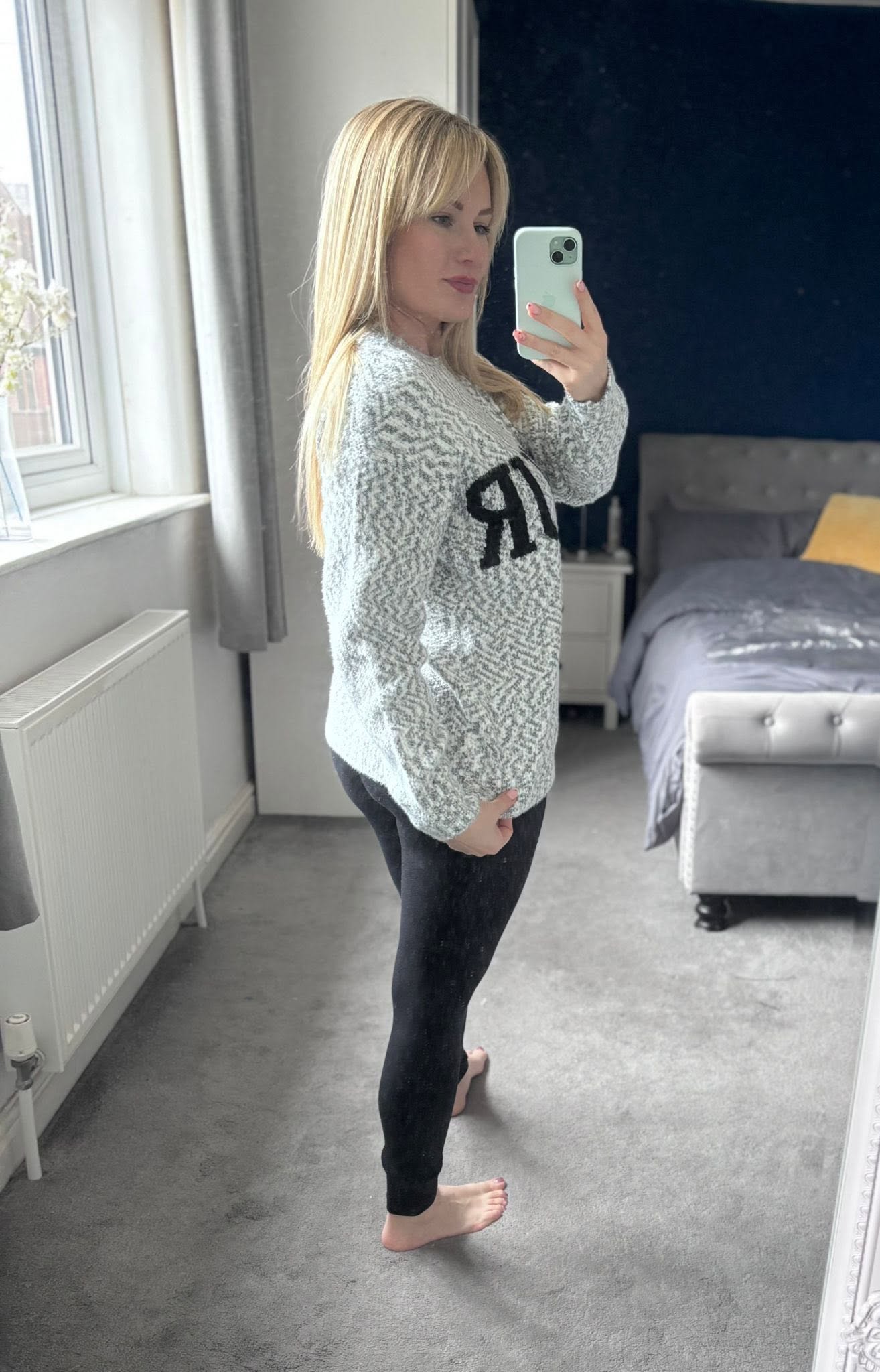Amour Speckled jumper