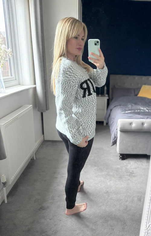 Amour Speckled jumper