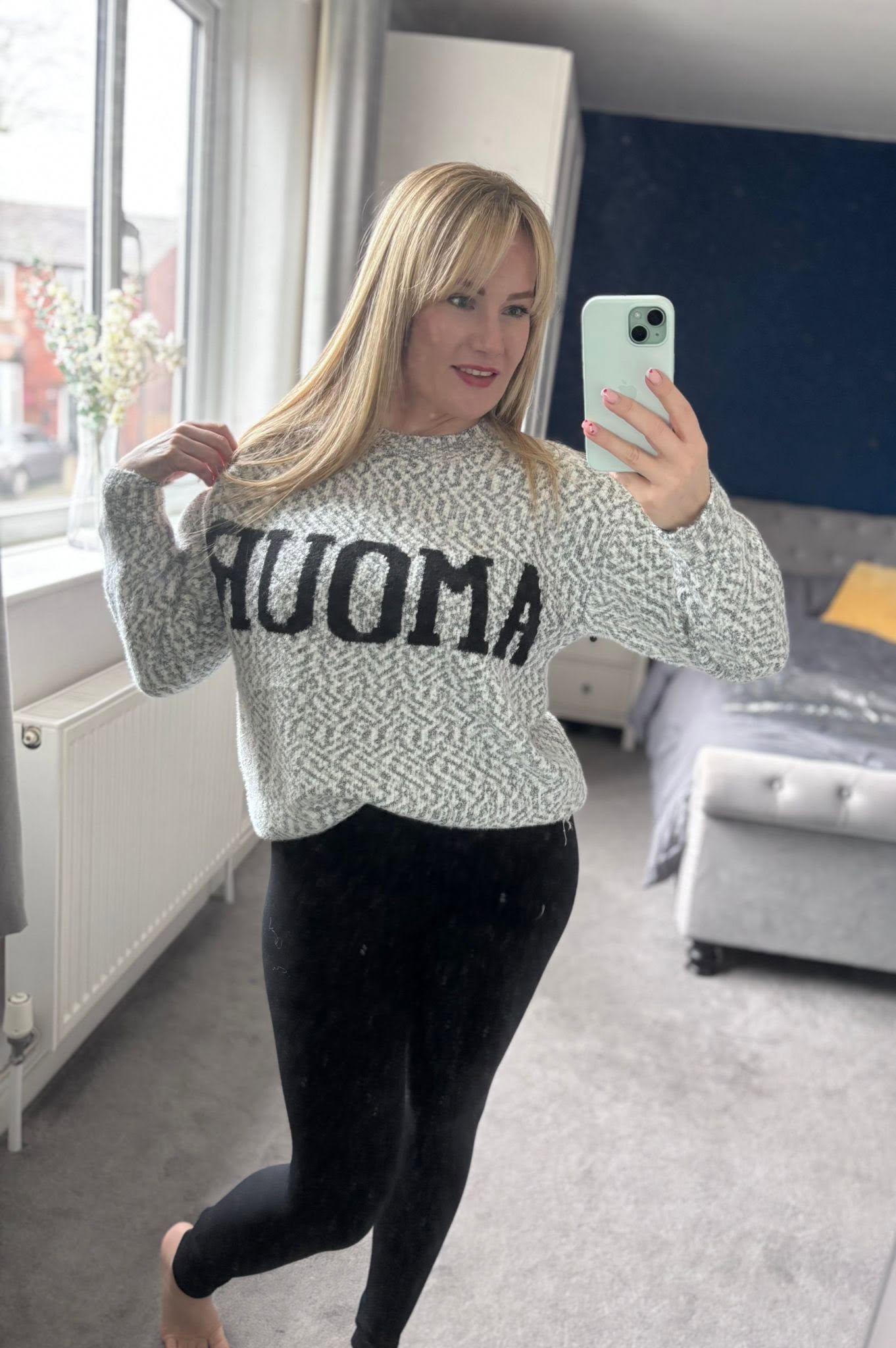 Amour Speckled jumper
