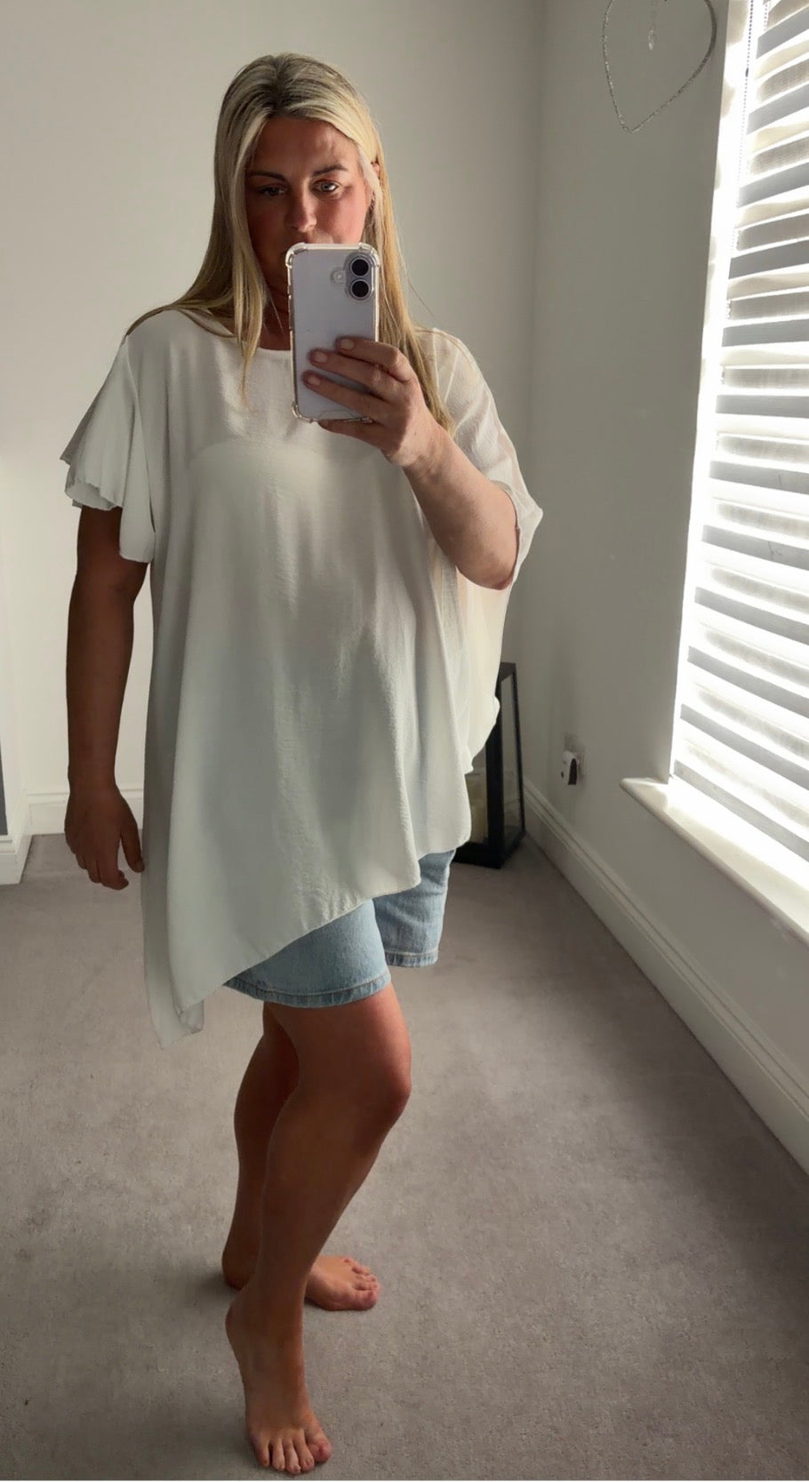 Lucy Asymmetric Long Top