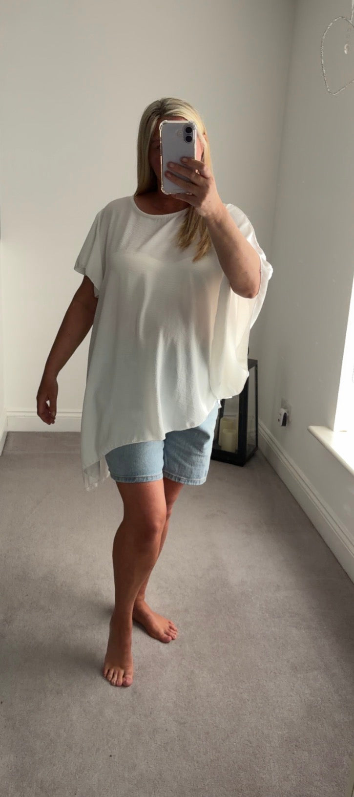 Lucy Asymmetric Long Top