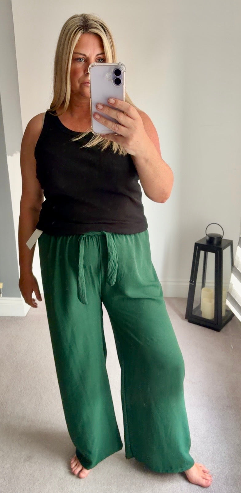 Belle plain trousers