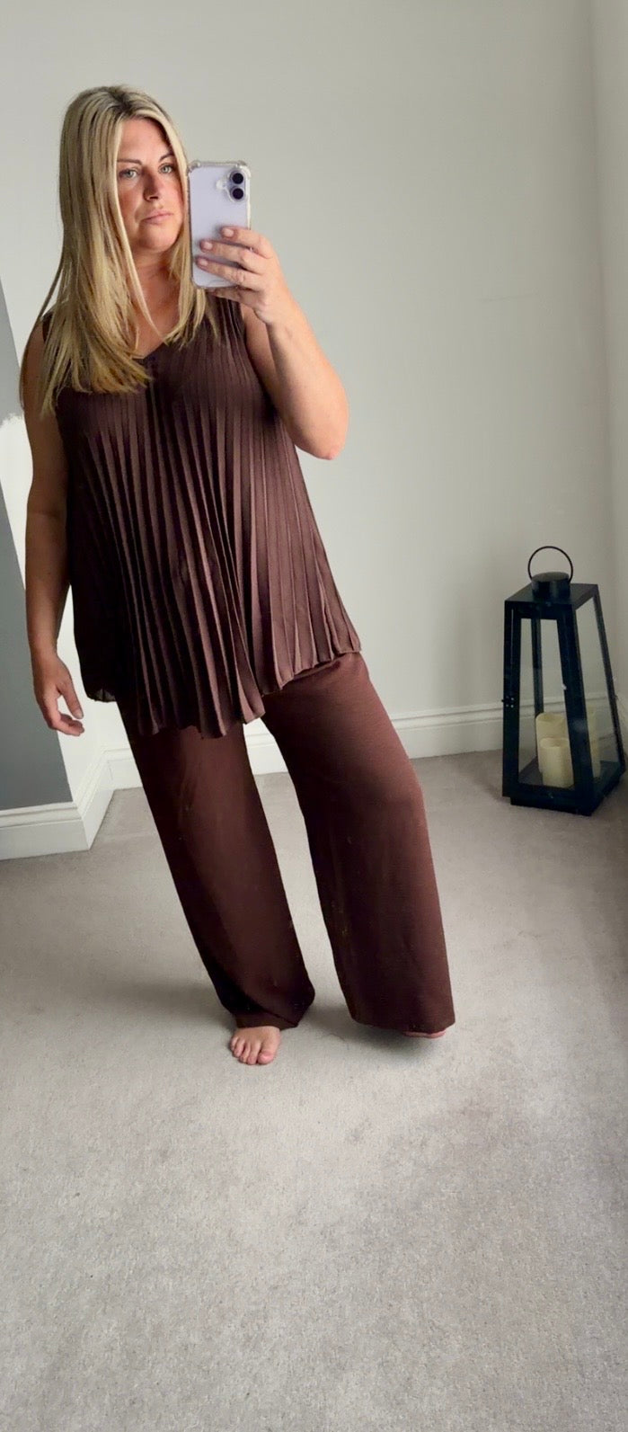 Luna Crinkle Top