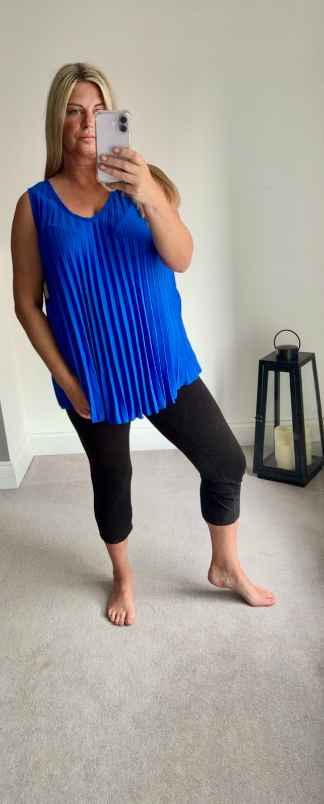 Luna Crinkle Top