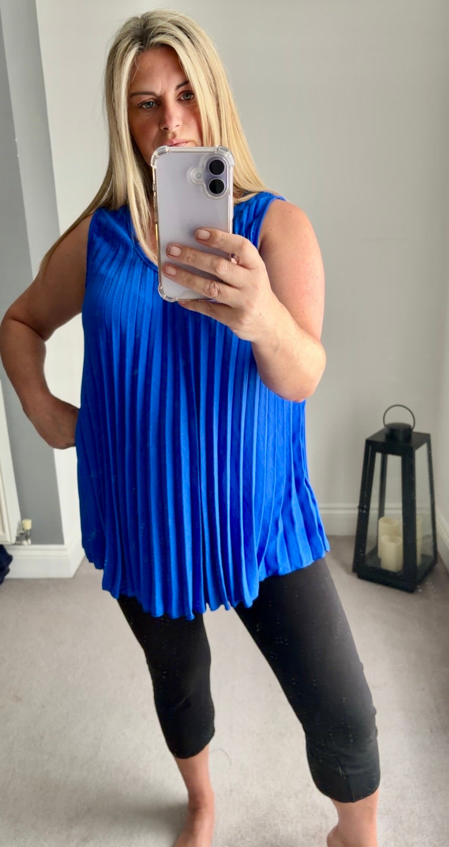 Luna Crinkle Top