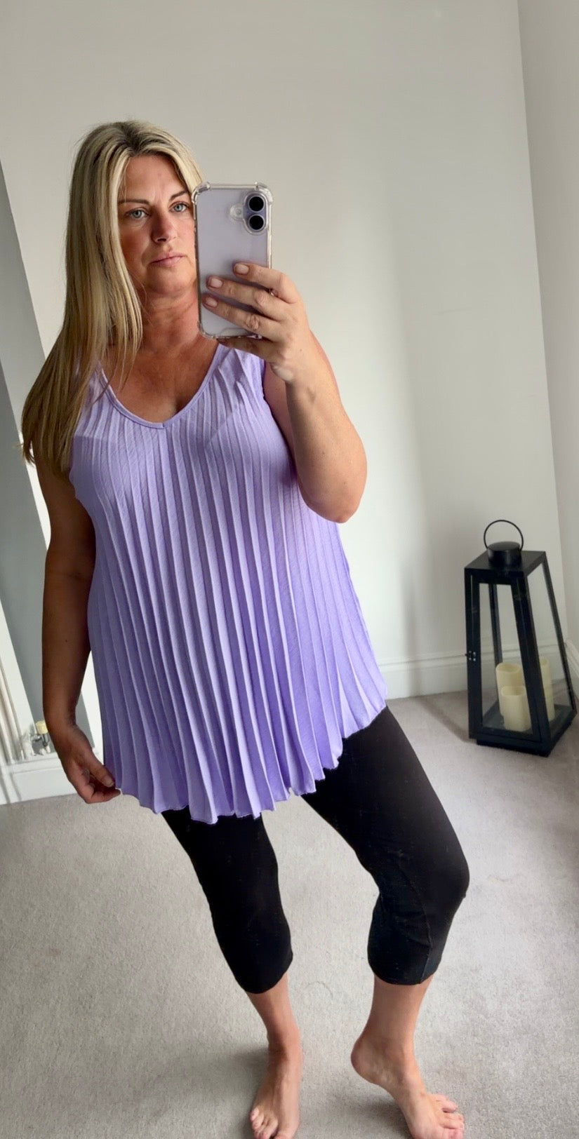 Luna Crinkle Top