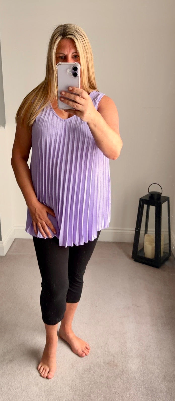Luna Crinkle Top