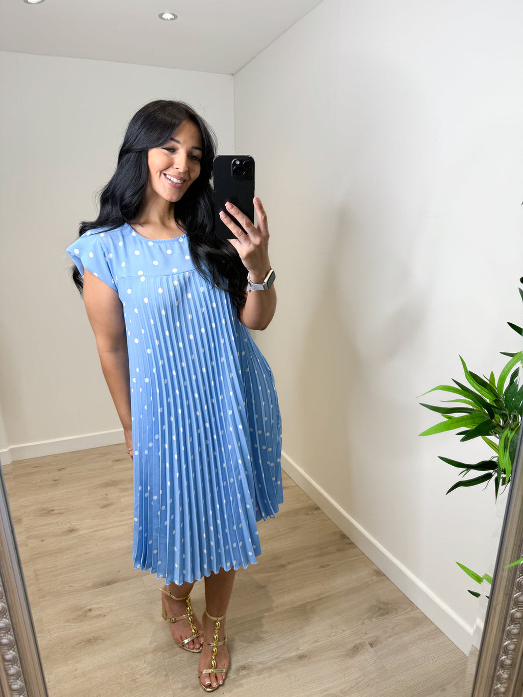 Penelope Polka Dot Dress