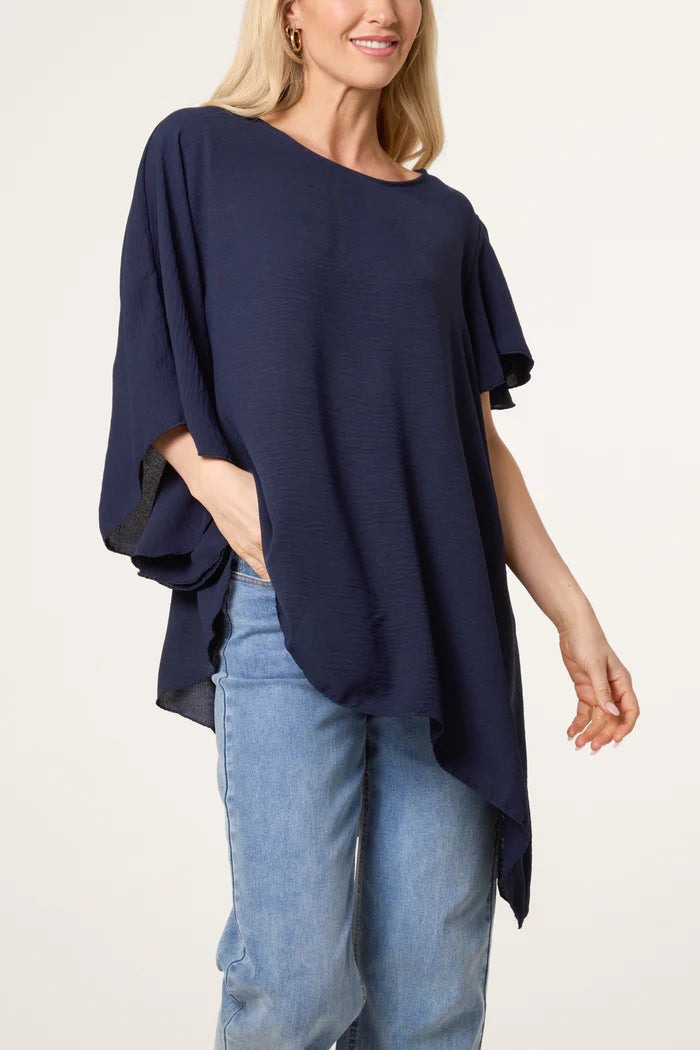 Lucy Asymmetric Long Top