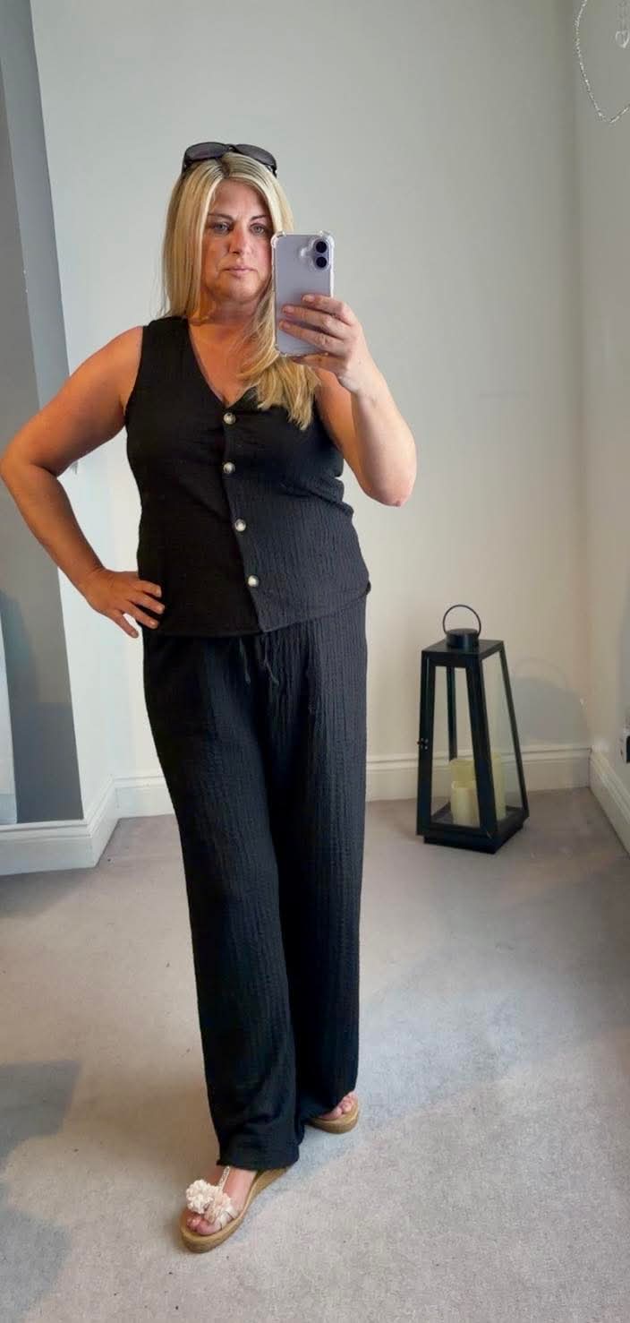 Jennifer Cheesecloth Co-ord