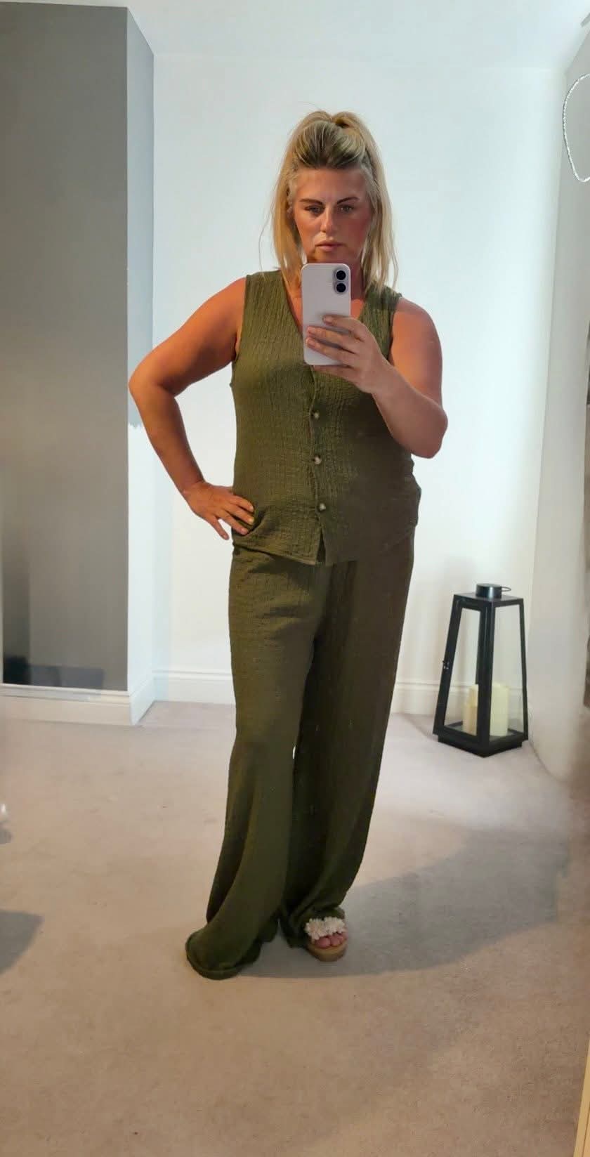 Jennifer Cheesecloth Co-ord
