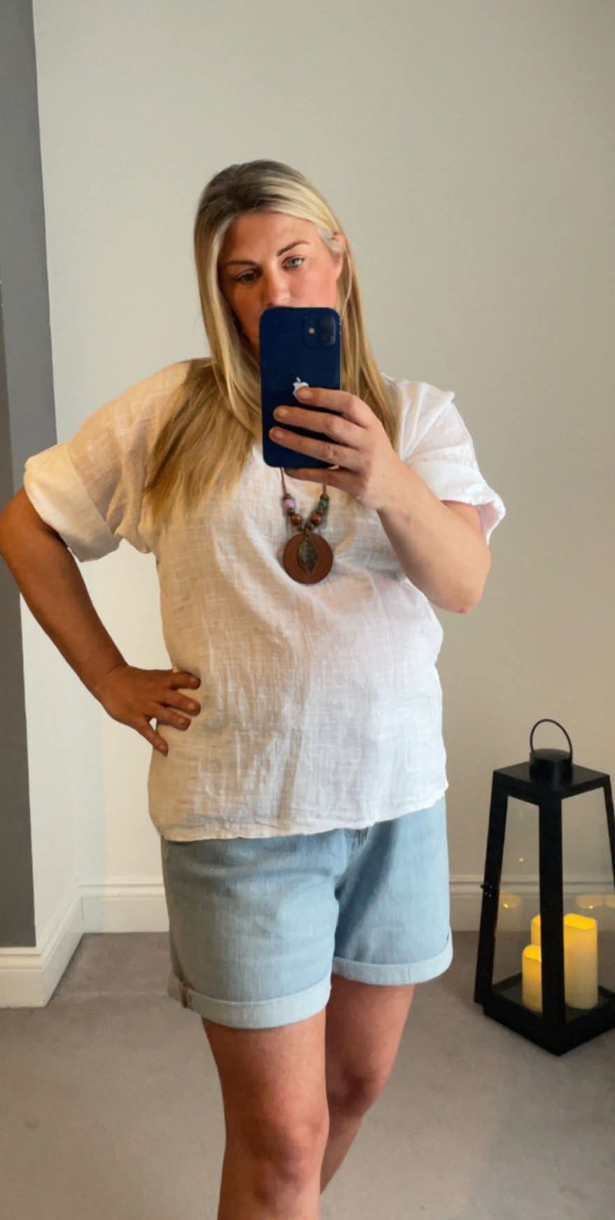 Vicky Linen Look Tops