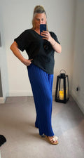 Penny Pleated Palazzo Pants