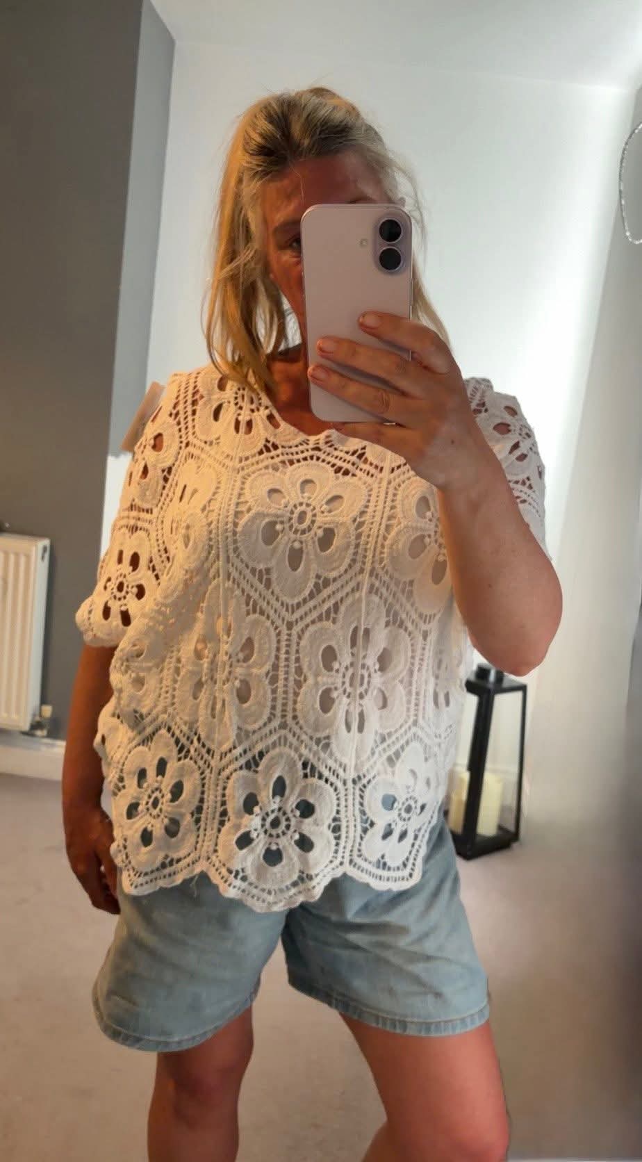 Millie Crochet Top